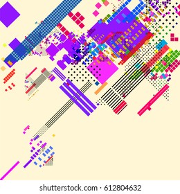 abstract vector background-Dot Graphics.Applicable for Covers, Placards, Posters, Flyers and Banner Designs. Vector illustration.