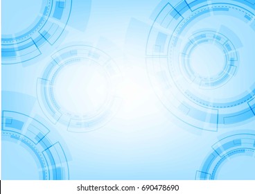 Abstract vector background.Elegant background for technology business presentations. Lines, points, planes.