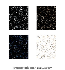 Abstract vector backgrounds with colorful spots. Template for card, poster and other types of your design.
