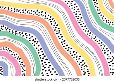 Abstract vector backgrounds . Pink, purple, yellow, red colors. Abstraction with geometric shapes, lines and dots. Perfect for instagram stories, cards, posters.