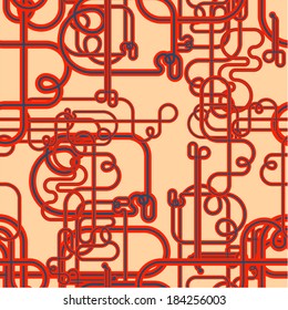 abstract vector background-seamless