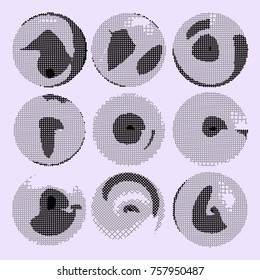 abstract vector ball-Dot Graphics 