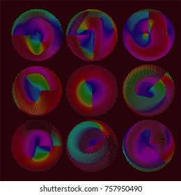 abstract vector ball-Dot Graphics 