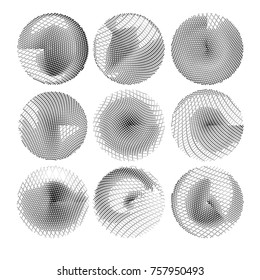 abstract vector ball-Dot Graphics 