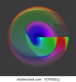 abstract vector ball-Dot Graphics 