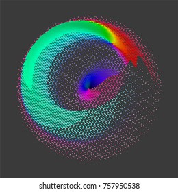 abstract vector ball-Dot Graphics 