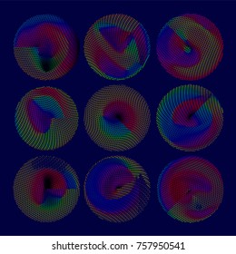 abstract vector ball-Dot Graphics 