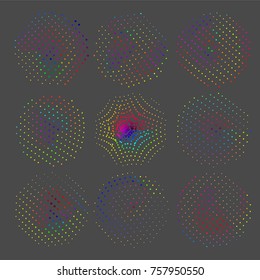 abstract vector ball-Dot Graphics 