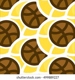 Abstract vector balls background pattern 