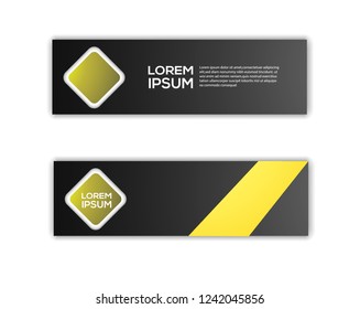 abstract vector banner