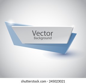 Abstract vector banner