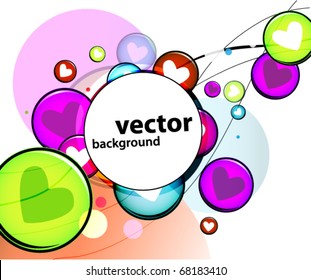 abstract  vector banner