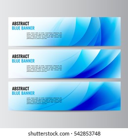 Abstract vector banner business background
