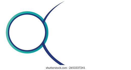 abstract vector banner design. illustration of web banner template. modern template design for web, ads, flyer, poster with motif isolated on transparent background, Png . with Space to add pictures