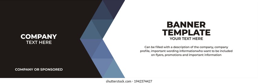 Abstract vector banner design template. banner street. banners