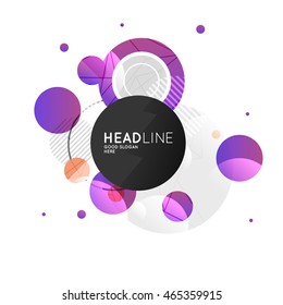 Abstract vector banner with Geometric Pattern. Triangles Background for Startup Presentations, Application and Web Site Banners.