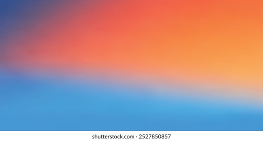 Abstract vector banner. Pastel gradient  pattern. Blurred light fuzz colorful gradient background. Vector soft horizontal backdrop