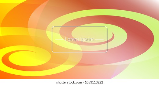 Abstract vector banner with place for text. Vector illustration