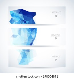 abstract vector banner set offering straight water medicine community colourful abstract background scene technology stack colorful glassware swirl cloud performance modern site contract blue wave clo