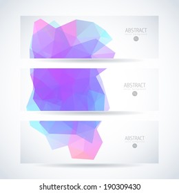 abstract vector banner set offering line water medicine union colourful abstraction background scene technology stack multicolor glassware splash cloud performance fashionable site contract ripple clo