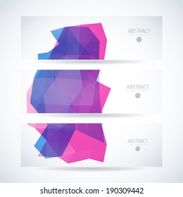 abstract vector banner set offering straight water medication crowd colorful conceptual scene technique heap colourful glass swirl clouds performance trendy site marketing blue wave cloud clean relaxe