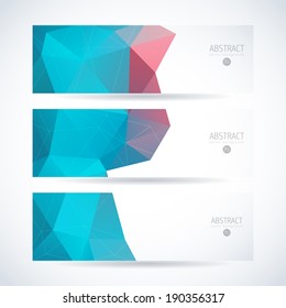 abstract vector banner set offering straight water prescription gathering colorful abstraction scene technology heap multicolor glassware splash clouds performance fashionable site employment ripple c