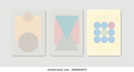 Abstract vector banner template. Minimal background in boho style with white space for text. social media cover, Suitable for various background design, template, banner, poster, presentation, etc.