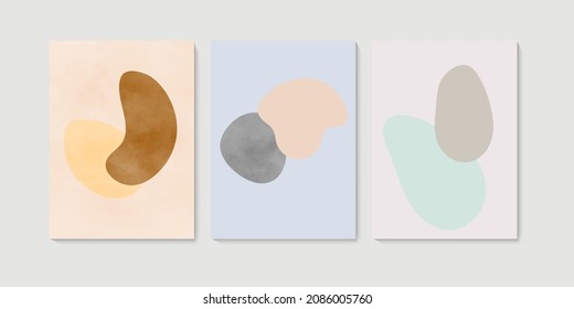 Abstract vector banner template. Minimal background in boho style with white space for text. social media cover, Suitable for various background design, template, banner, poster, presentation, etc.
