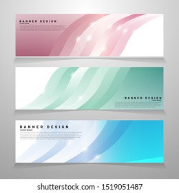 Abstract vector banner web design template. Abstract geometric background. ideal for anything.