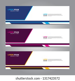 abstract vector banners.