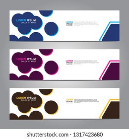 abstract vector banners.