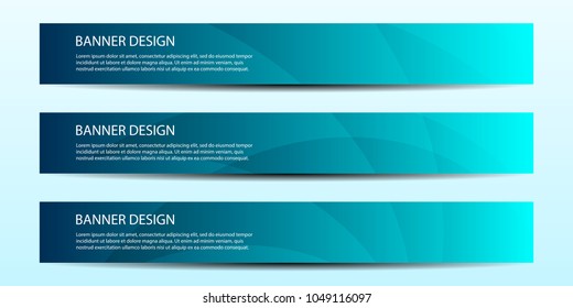 Abstract vector banners with bright geometric background / annual report / design templates / future Poster template design