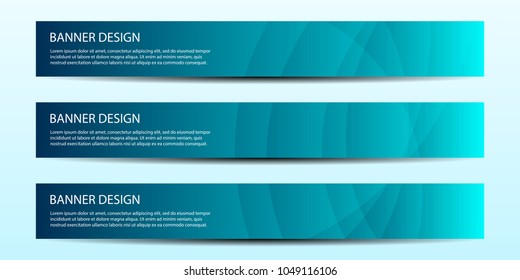Abstract vector banners with bright geometric background / annual report / design templates / future Poster template design