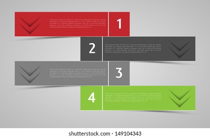 abstract vector banners, tags, labels