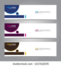 abstract vector banners.modern template design for web.