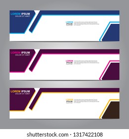 abstract vector banners.modern template design for web.