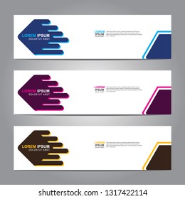 abstract vector banners.modern template design for web.