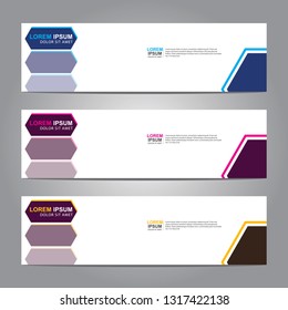 abstract vector banners.modern template design for web.