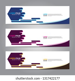 abstract vector banners.modern template design for web.