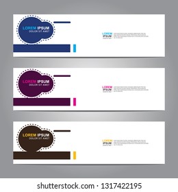 abstract vector banners.modern template design for web.