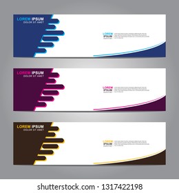 abstract vector banners.modern template design for web.