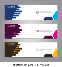 abstract vector banners.modern template design for web.