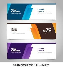 abstract vector banners.modern template design for web