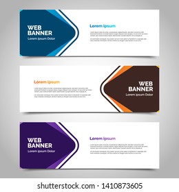 abstract vector banners.modern template design for web