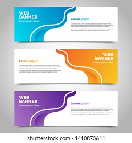 abstract vector banners.modern template design for web