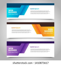 abstract vector banners.modern template design for web