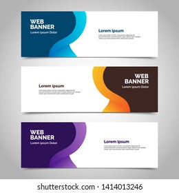 abstract vector banners.modern template design for web