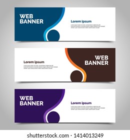 abstract vector banners.modern template design for web