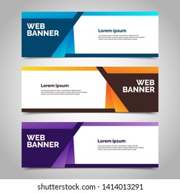 abstract vector banners.modern template design for web
