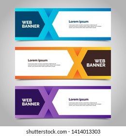 abstract vector banners.modern template design for web